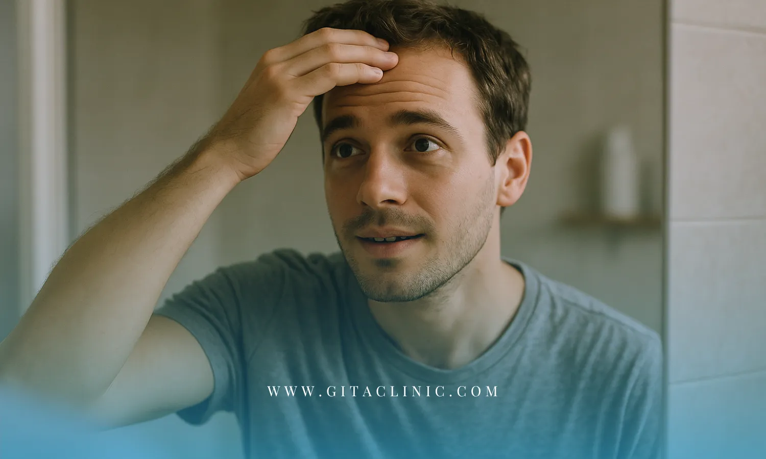 ریزش مو مردان