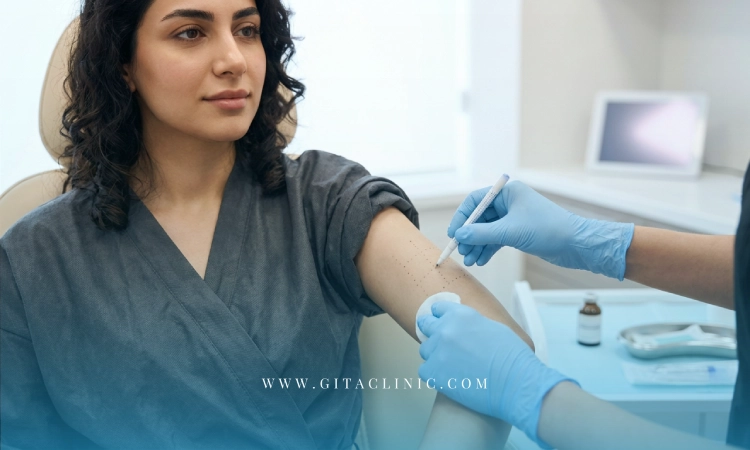 بوتاکس تعریق زیر بغل چند واحد لازم دارد؟